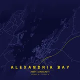 Map of Alexandria Bay