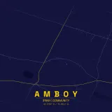 Map of Amboy