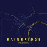 Map of Bainbridge