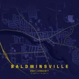 Map of Baldwinsville