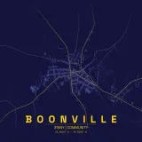 Map of Boonville