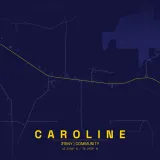 Map of Caroline