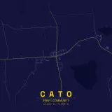 Map of Cato