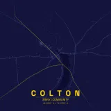 Map of Colton
