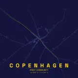 Map of Copenhagen