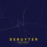 Map of DeRuyter