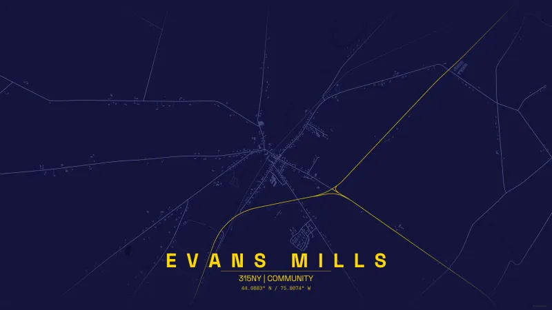 Map of evans-mills.webp