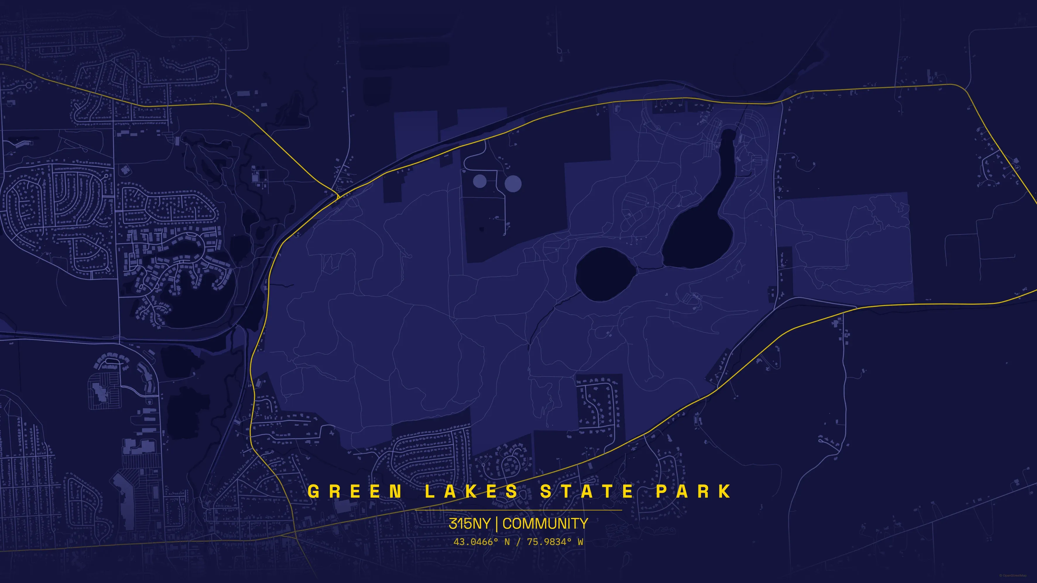 Green Lakes State Park