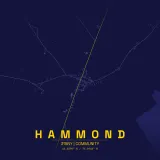 Map of Hammond
