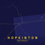 Map of Hopkinton