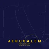 Map of Jerusalem