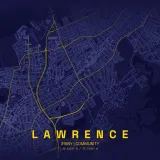 Map of Lawrence