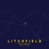 Map of Litchfield