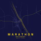 Map of Marathon