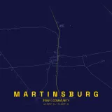 Map of Martinsburg