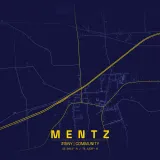 Map of Mentz