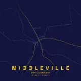 Map of Middleville