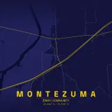 Map of Montezuma