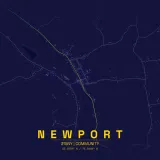 Map of Newport