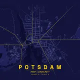 Map of Potsdam
