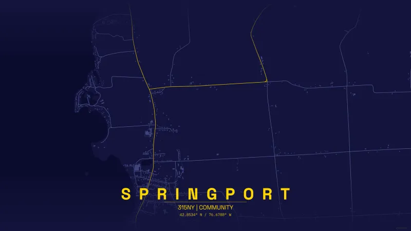 Map of springport.webp