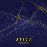 Map of Utica