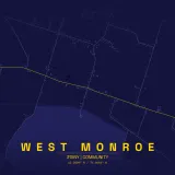 Map of West Monroe