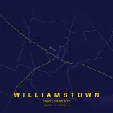 Map of Williamstown